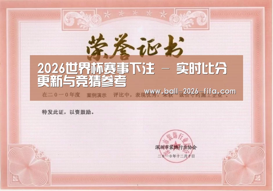 荣誉证书二